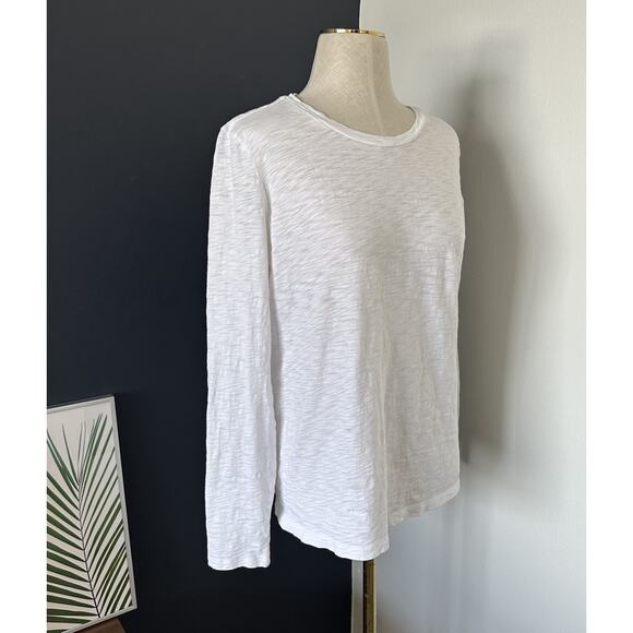 Theory Women’s Long Sleeves Top Pullover Cotton Made In Peru - Picture 3 of 8